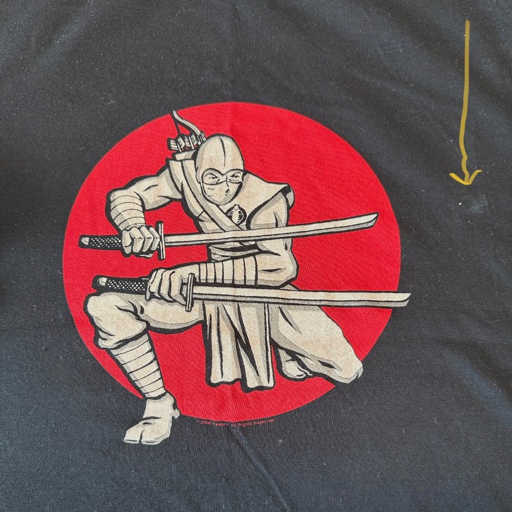 G.I. Joe Cobra Storm Shadow T-Shirt XL